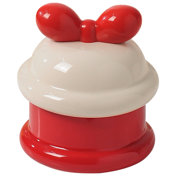 Σταχτοδοχείο με καπάκι από ρητίνη, χειροποίητα βαμμένο με γλάσο, μινιμαλιστικό και μοντέρνο στυλ, σχήματος τόξου