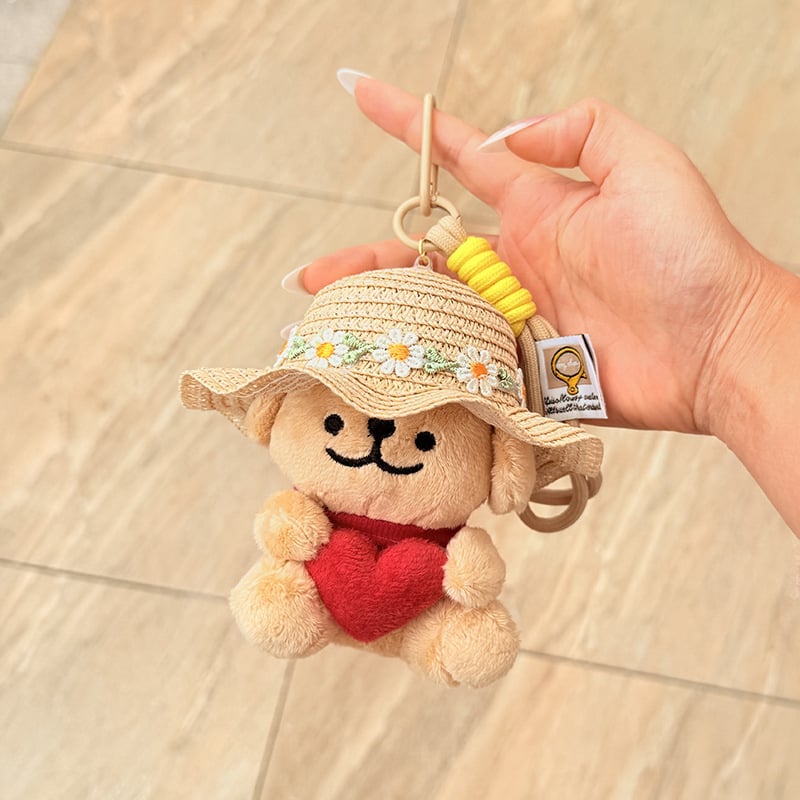 Плюшено кученце кукла – Карикатурно вдъхновена плюшена играчка, персонализирани рисунки, супер мек къс плюш, пълнеж ПП памук, подходяща за възраст 7–14