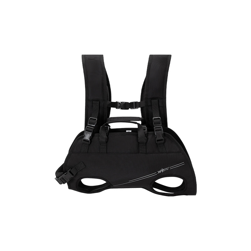 Wakytu kutya hordozó hátizsák gerincvédővel — 1680D poliészter; kapacitás 1; háziállat táska