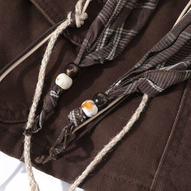 Ženska radna suknja od denima – kratka, gradski elegantan stil, blago rastezanje, 70–80% denimu