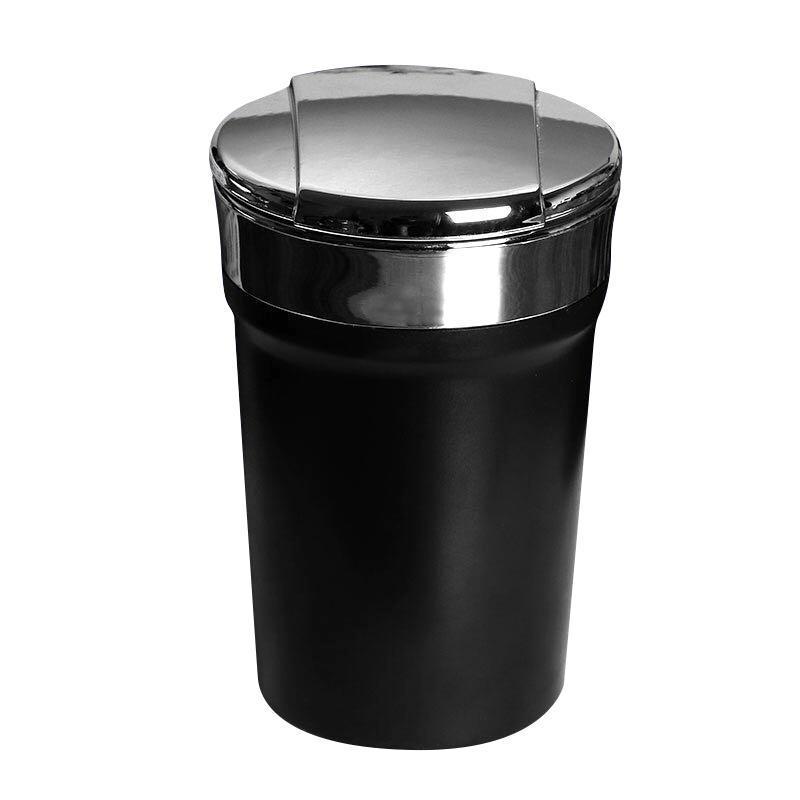 Auto pepeljara s ugrađenim LED svjetlom; materijal: plastika; proces proizvodnje: lijevanje; model: pepeljara; primjena: automobili, dom, pokloni; kvaliteta: prva klasa.