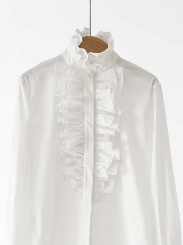 Bluza, pamuk 95%+, 3D efekt, visoki ovratnik, dugi rukavi, slobodan kroj