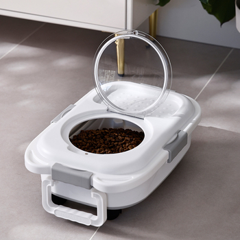 Spremnik za rižu — zatvoren, otporan na vlagu i štiti od insekata; Materijal: PP (PP+TPR+PET), Kapacitet: ≥10 L