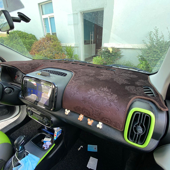 Foot Jielong παντός καιρού δερμάτινο και φλανελ ταμπλό προστατευτικό από τον ήλιο για CLEVER κεντρικό πάνελ