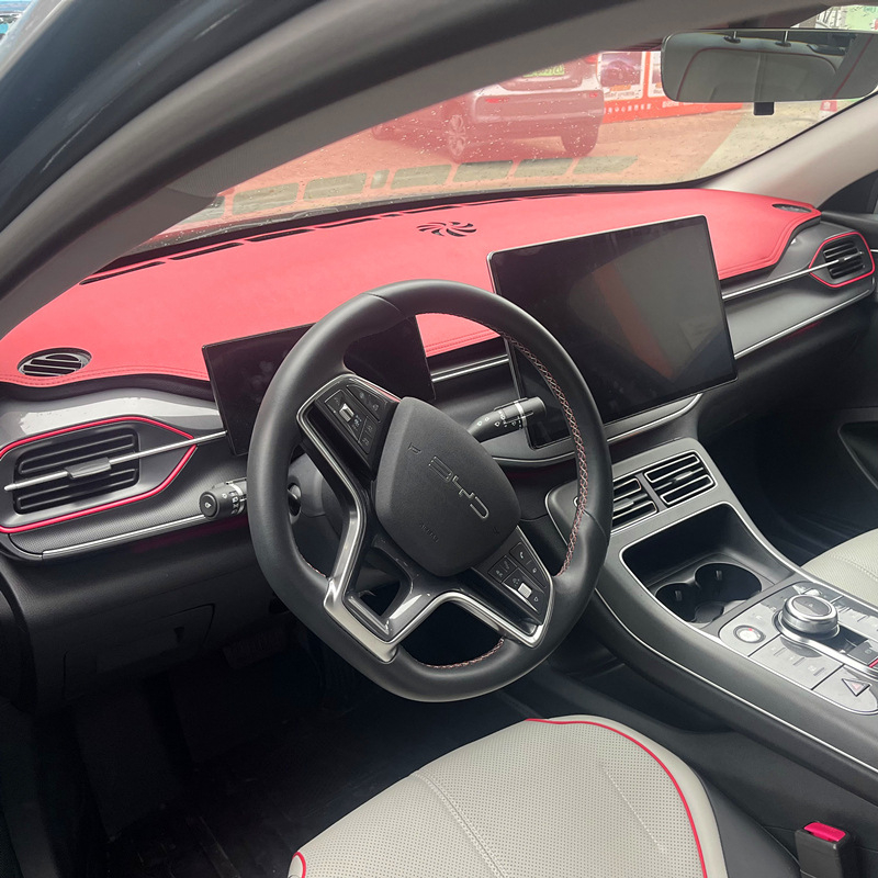 Δερμάτινο χαλάκι προστασίας ήλίου κεντρικής κονσόλας BYD Destroyer 05 – καθολικό τεσσάρων εποχών, εκτύπωση λογότυπου, μάρκα Foot Jie Long