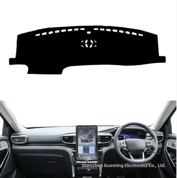 Kryt palubnej dosky strednej konzoly auta, svetlo-odolná podložka, prispôsobiteľné s logom, materiál polyester-silikón, vhodné pre všetky ročné obdobia, značka Emperor Shang