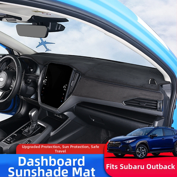 Spire plyšový ochranný mat pre centrálny panel Subaru Crosstrek – univerzálny pre štyri ročné obdobia, špeciálny štýl auta