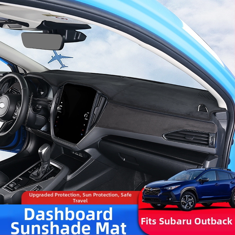 Spire plyšový ochranný mat pre centrálny panel Subaru Crosstrek – univerzálny pre štyri ročné obdobia, špeciálny štýl auta