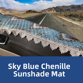 Mat na pracovný stôl z chenille, ochrana proti svetlu, protišmykový, celoročný