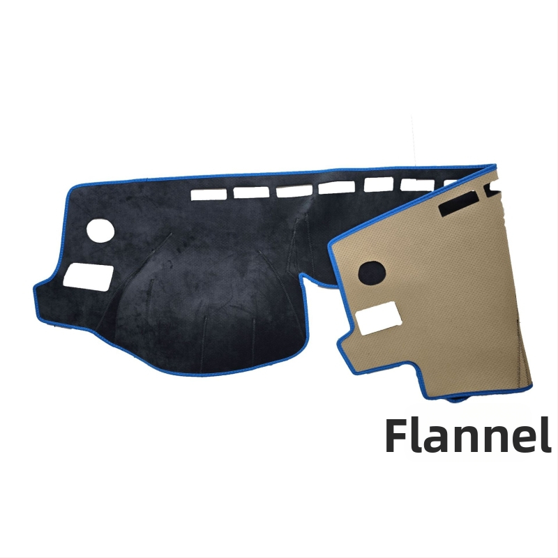 Kryt palubnej dosky Nissan Leaf 2017–2021 – ochrana proti svetlu, celoročná ochrana, polyesterový flanel velúr, prispôsobiteľný