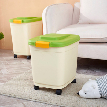 Zatvoreni spremnik za hranu kućnih ljubimaca, veliki kapacitet, plastični spremnik za pohranu hrane, otporan na vlagu i štetne insekte