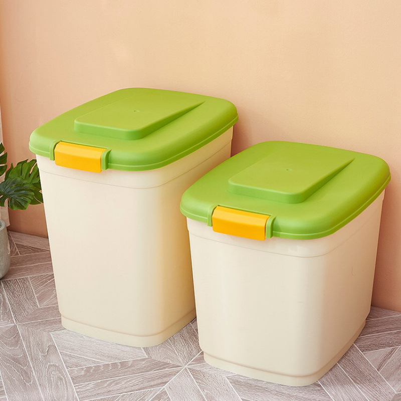 Zatvoreni spremnik za hranu kućnih ljubimaca, veliki kapacitet, plastični spremnik za pohranu hrane, otporan na vlagu i štetne insekte