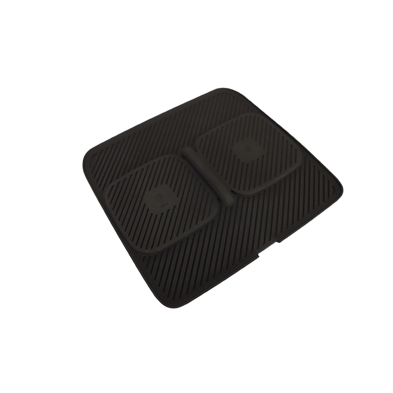 Covoraș antiderapant din silicon pentru consola centrală a mașinii, cu încărcare wireless — formă personalizabilă, imprimare logo