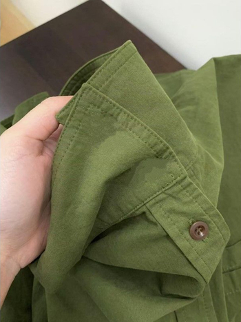 Ženska pamučna košulja s polo ovratnikom, dugi rukav, ležerna silueta, jednobojni uzorak, korejski casual dizajn