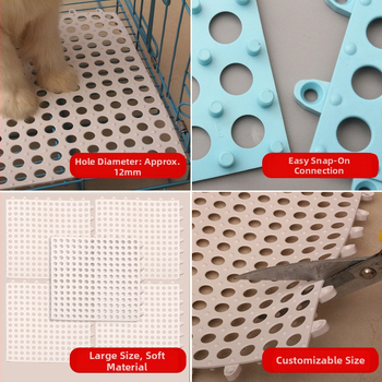 Podloga za kavez za kuniće – plastična, modularna, može se spojiti, pogodna za kaveze i gnijezda kućnih ljubimaca