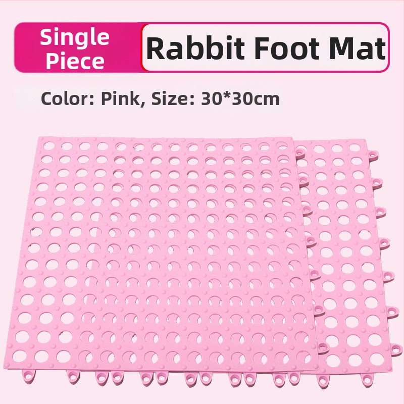 Podloga za kavez za kuniće – plastična, modularna, može se spojiti, pogodna za kaveze i gnijezda kućnih ljubimaca