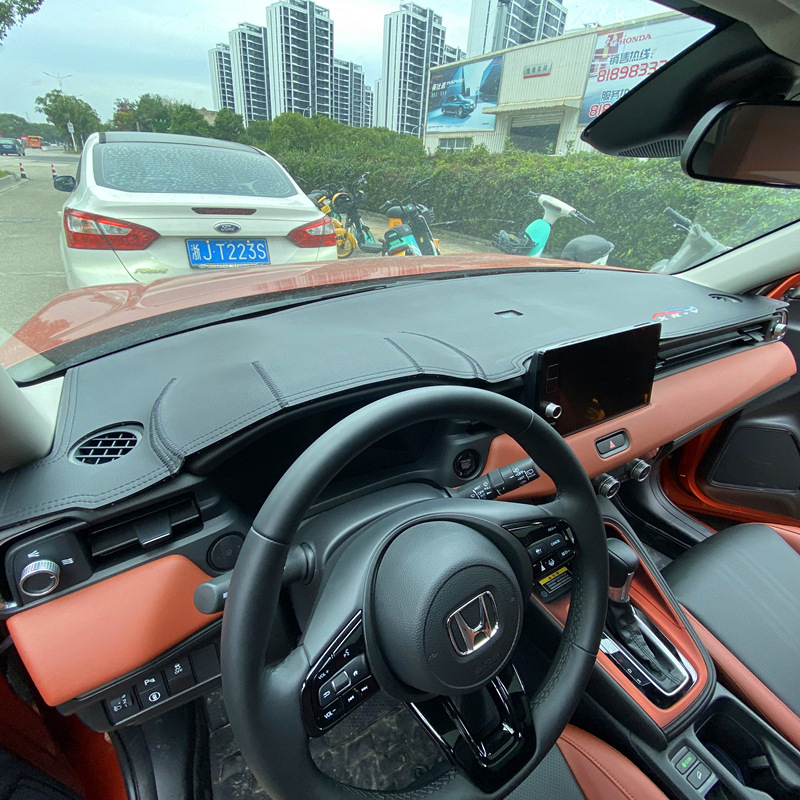 Kožna univerzalna zaštitna podloga za unutrašnjost automobila, zaštita od sunca, četiri sezone, s otisnutim logom