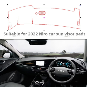 Zaštitna podložka instrumentne ploče Kia Niro (22 modela)