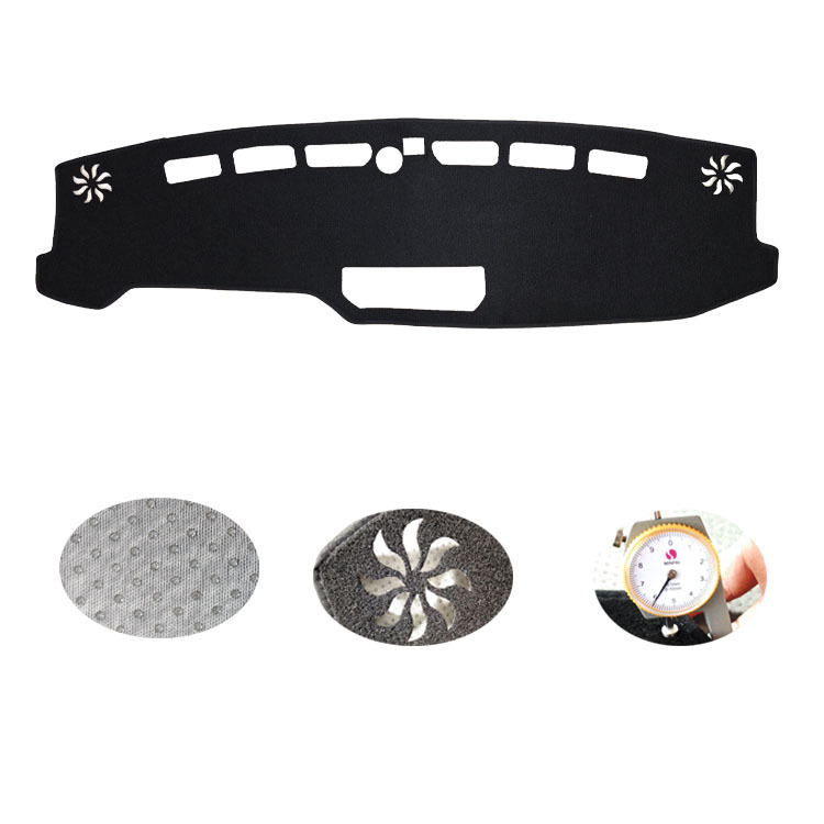 Κάλυμμα ταμπλό αυτοκινήτου από πολυεστέρα — αντιολισθητικό σχέδιο, προστασία για όλες τις εποχές, δυνατότητα εξατομίκευσης