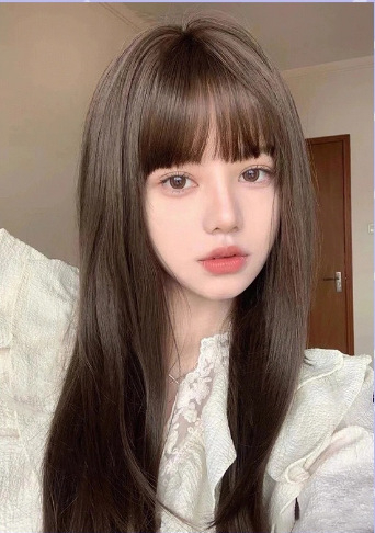 Ženska perika, duga kosa, pramenovi u obliku osmerokuta, vlakno otporno na visoku temperaturu, mehanizam obrade, stil Ruili