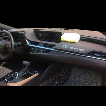 Mat za ploču instrumenata za Lexus ES300H/NX200/CT/RX — tiskano logo, spremno za privatnu marku, kompatibilno s navedenim modelima