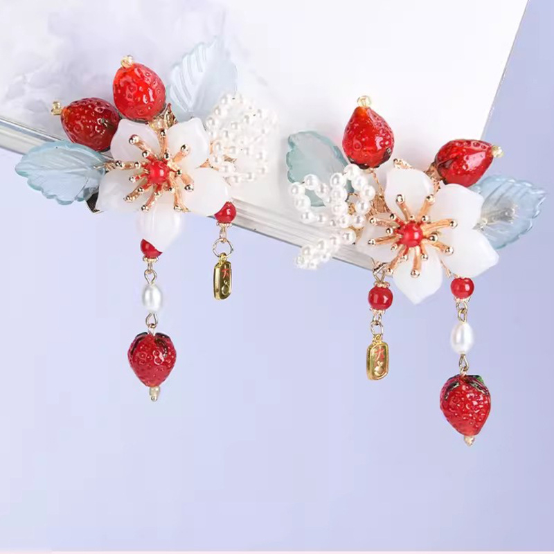 Kratka perika u stilu dinastije Han za djecu, s toplinski otporna žica – integrirani čvor za kosu i dodatak za glavu VM339