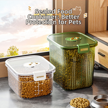 Kutija za skladištenje riže, vodootporan plast (PP), kapacitet 9–10 L, moderni minimalistički dizajn, mogućnost prilagodbe