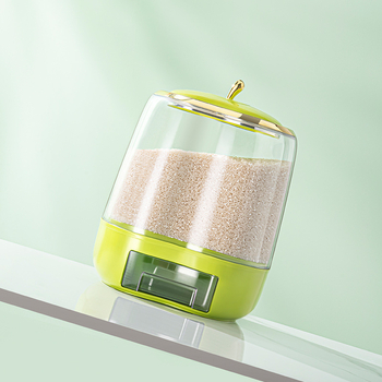 Kutija za skladištenje riže, otporna na vlagu i insekte, PET/PP plast, kapacitet 9–10 L, mogućnost prilagodbe i ispis logotipa