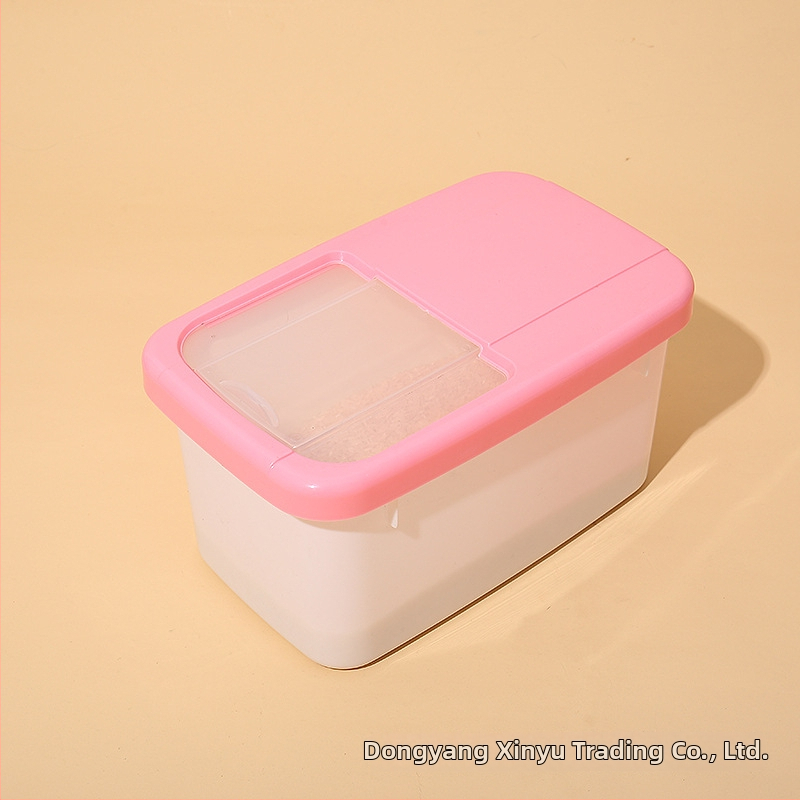 Kutija za pohranu riža, PP plastika prehrambene kvalitete, zatvorena, otporna na vlagu i insekte, kapacitet 10 L