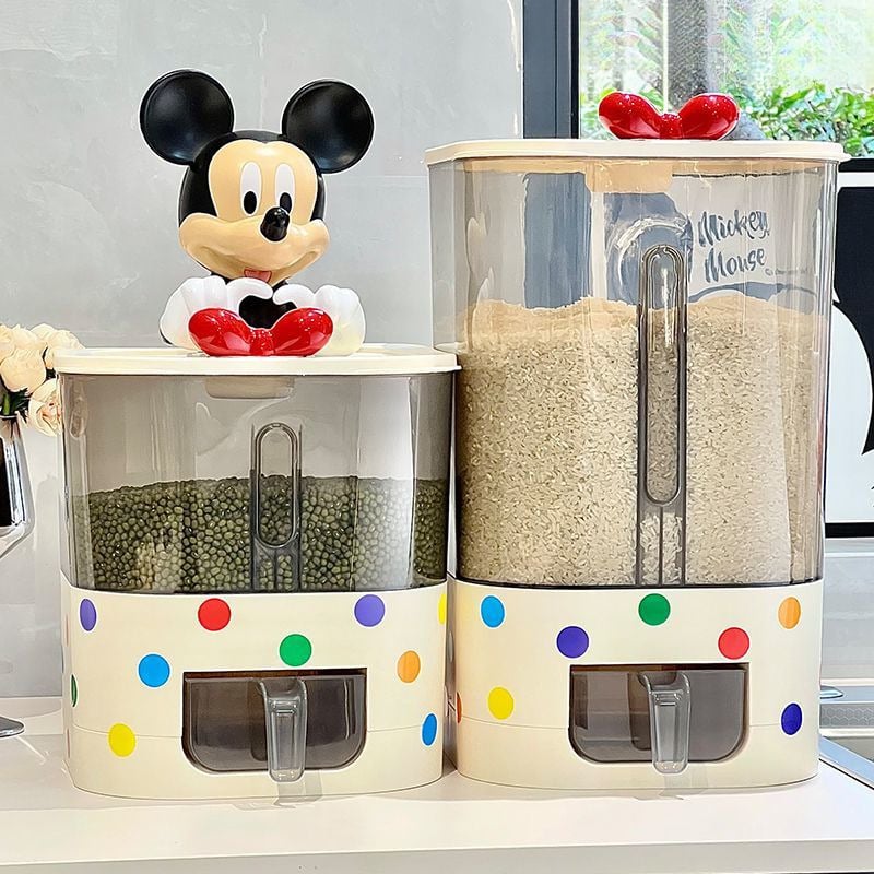 Kutija za skladištenje riže s pritiskom automatskog doziranja, otporna na insekte, prašinu, plastična