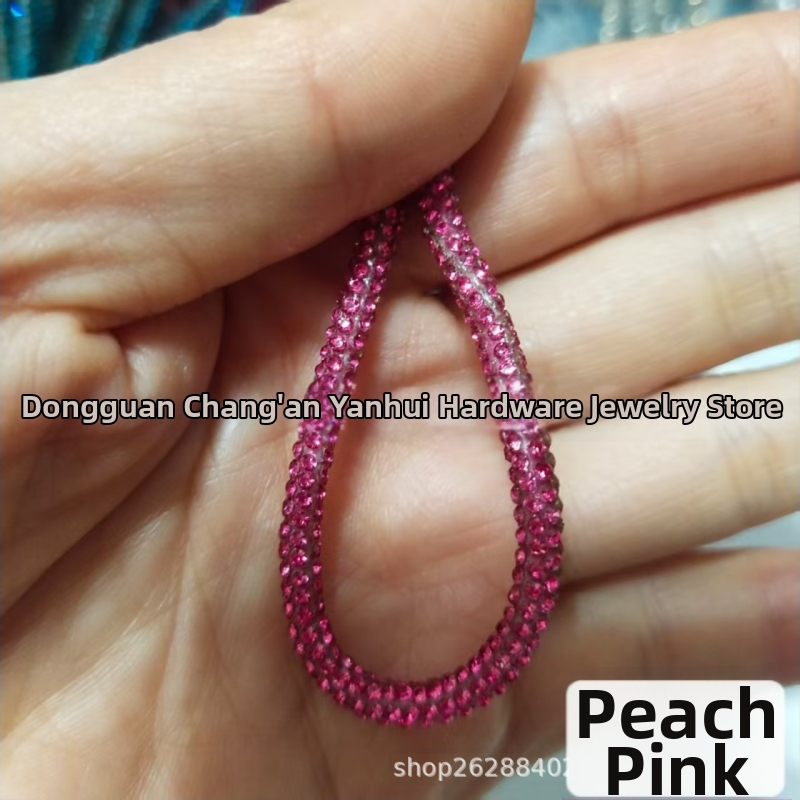 Kristalni vezice za cipele – dodatak za obuće i odjeću, model 000999, različite duljine, kompatibilno sa sportskim, kožnim i čizmama; stil Fresh, svakodnevno opuštanje