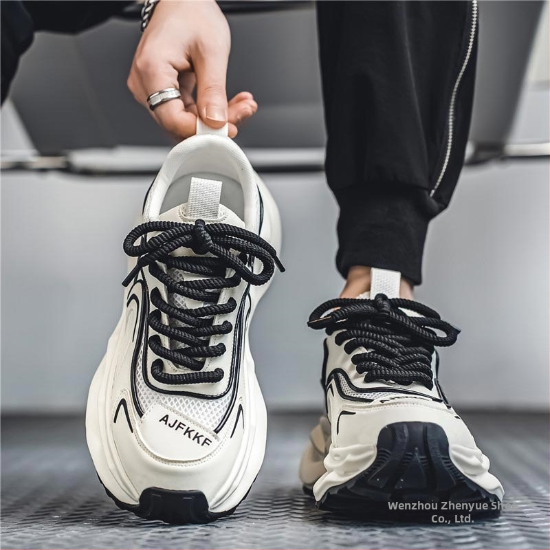 Muški ljetni loafers s mrežastim gornjim dijelom, niski profil, oštar vrh prstiju, vezanje, gumeni potplat