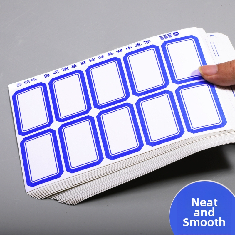 Haiboxin Samoljepljive etikete, ljepilo koje se ne suši, model A1-30, etikete s ručno napisanim imenima