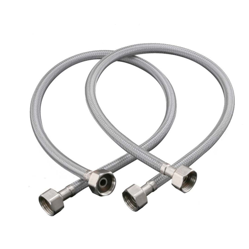 Διπλής άκρης σωλήνας εισόδου νερού, 304 ανοξείδωτος χάλυβας, ονομαστική πίεση 50, θερμοκρασία λειτουργίας 100°C, εγκατάσταση με βιδωτή σύνδεση