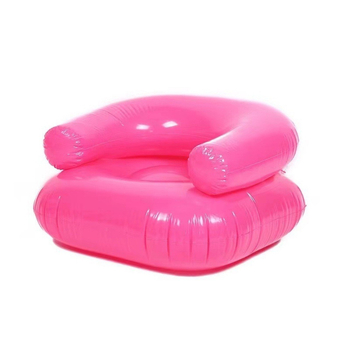 YOUYUN Prozirni napuhani kauč – prijenosni PVC kauč za vodene igre djeci