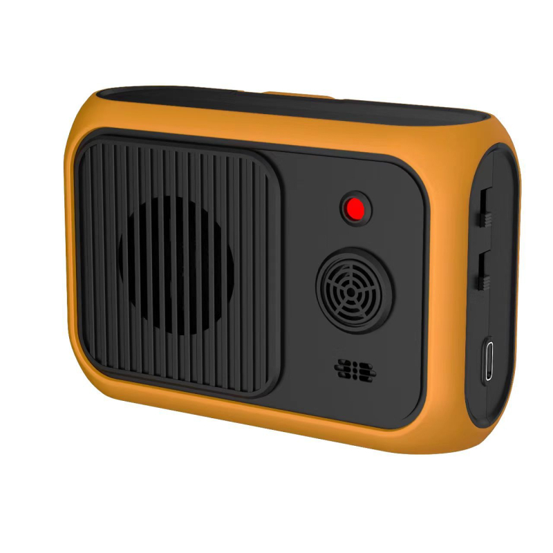 Kültéri ugatás elleni eszköz, intelligens kutyatréner és kutyarepeller, műanyag kivitel