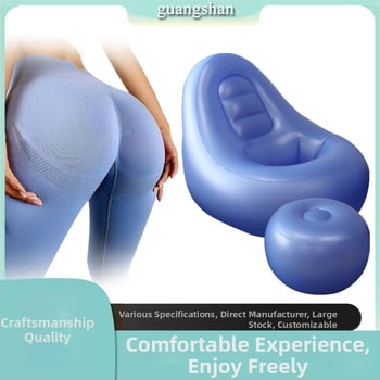 BBL napuhana sofa s rupama za potporu stražnjice i postoperativnu rehabilitaciju