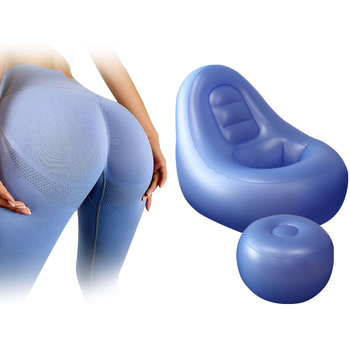 BBL napuhana sofa s rupama za potporu stražnjice i postoperativnu rehabilitaciju