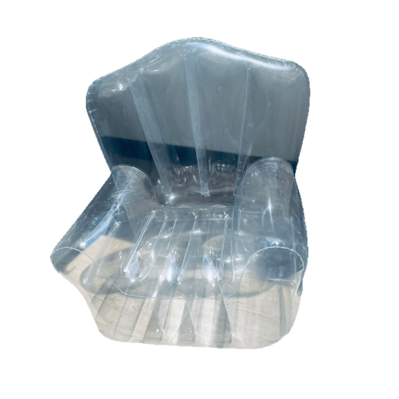 Naduvani kauč od ekološki prihvatljivog PVC-a, proziran i sklopiv, za odrasle, pogodan za kampiranje