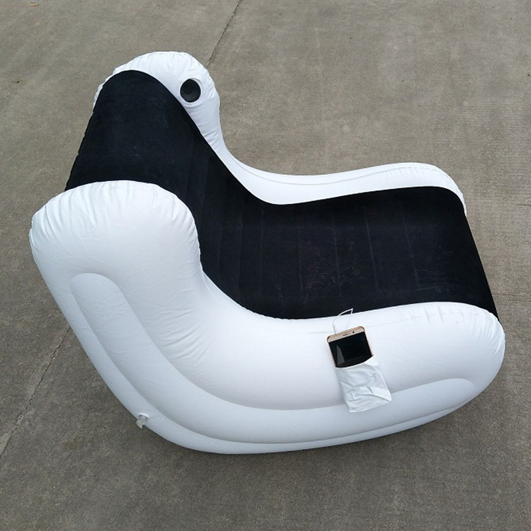 Enjoy Model 85 napuhujući audio kauč – PVC materijal, prilagodljiv, težina 1,5 kg, uspravni stil, moderni minimalistički stil.