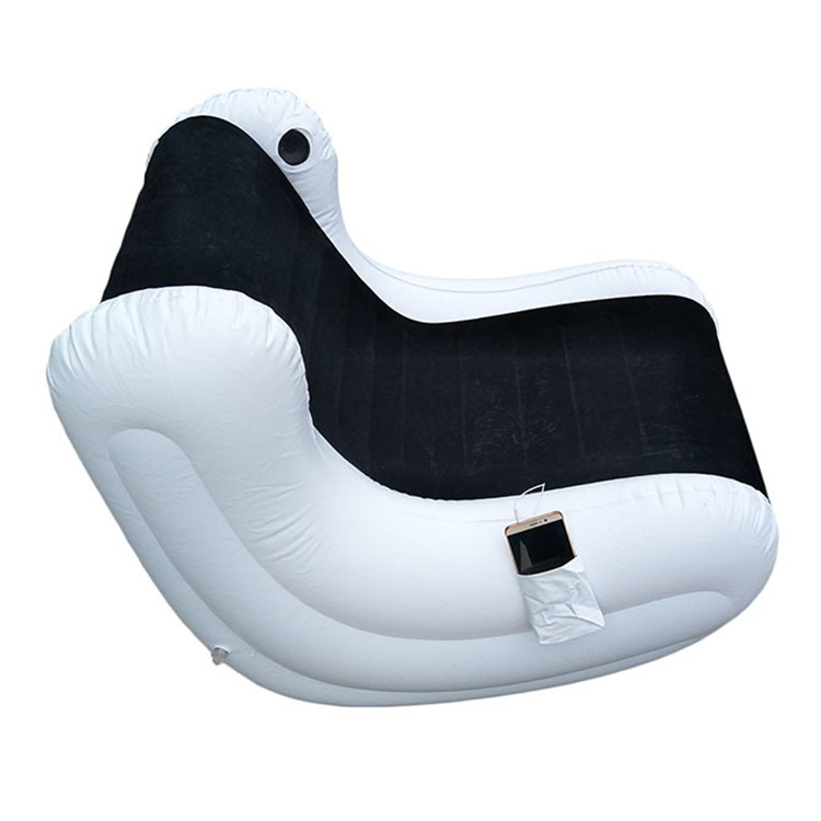 Enjoy Model 85 napuhujući audio kauč – PVC materijal, prilagodljiv, težina 1,5 kg, uspravni stil, moderni minimalistički stil.