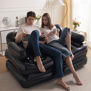 Hq Φορητό εξωτερικό πέντε-σε-ένα φουσκωτό καναπές-στρώμα από φιλικό προς το περιβάλλον PVC