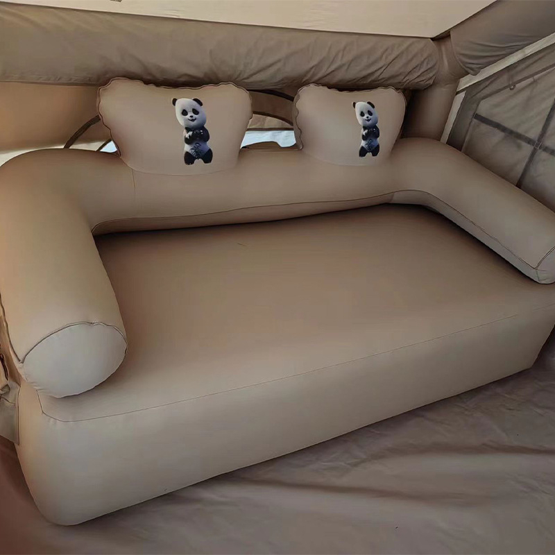Vanjska napuhiva sofa Qinglong – poliesterna površina, težina 7 kg, nosivost 500 kg
