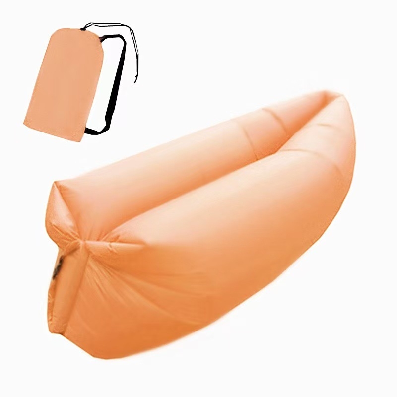 Vanjska nafukiva sofa, sklopiva i lagana, 210T poliester tiskani materijal, 600 g