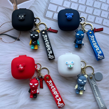 Carcasă de protecție din silicon pentru Beats Powerbeats Pro2 Bluetooth — stil desen animat, realizată manual