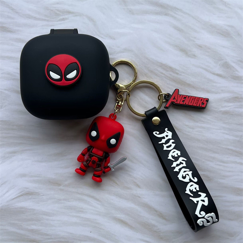 Carcasă de protecție din silicon pentru Beats Powerbeats Pro2 Bluetooth — stil desen animat, realizată manual