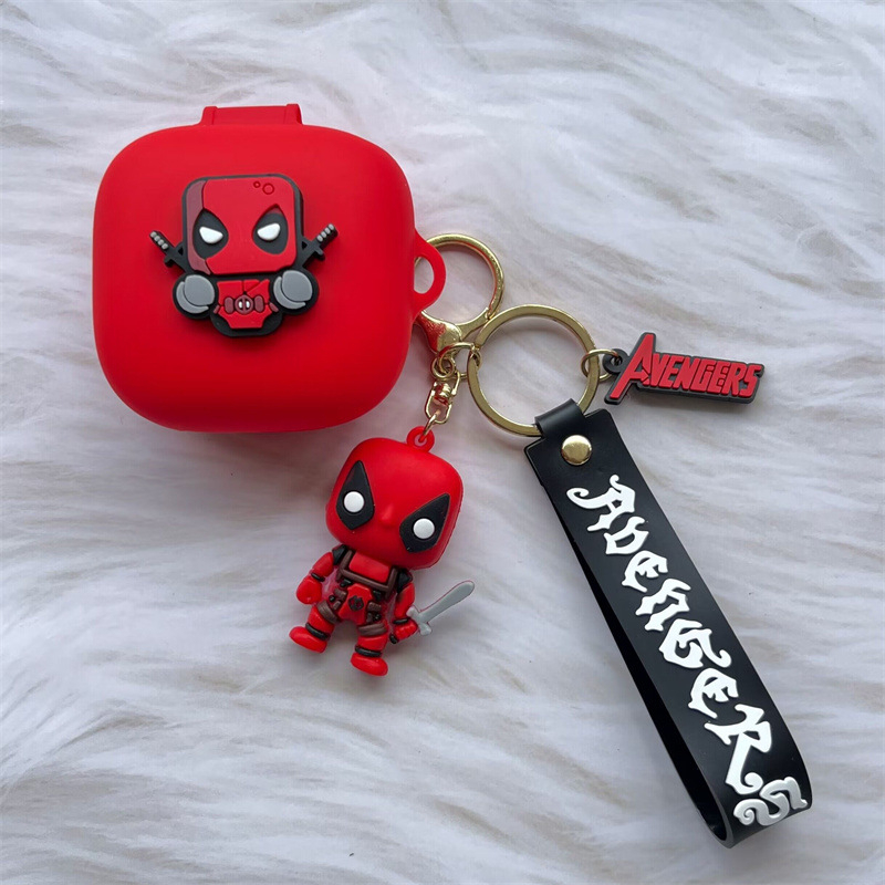 Carcasă de protecție din silicon pentru Beats Powerbeats Pro2 Bluetooth — stil desen animat, realizată manual