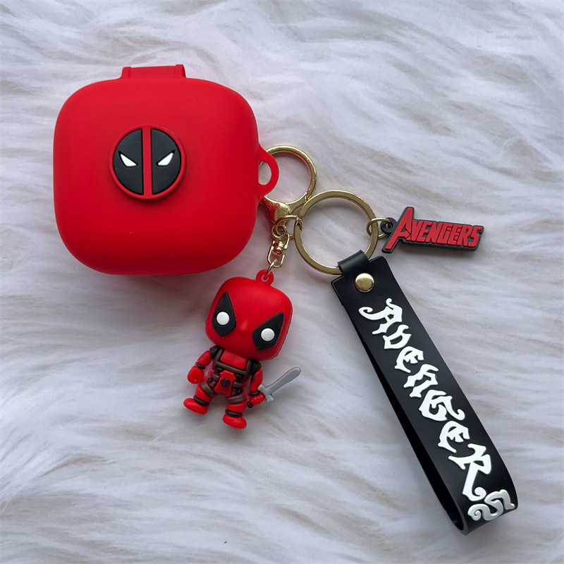 Carcasă de protecție din silicon pentru Beats Powerbeats Pro2 Bluetooth — stil desen animat, realizată manual