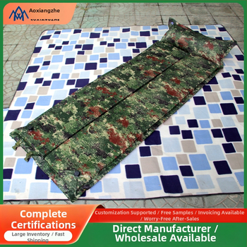 Soarer πολυεστερική αυτόματη φουσκωτή παχύτερη αδιάβροχη υπαίθρια επιφάνεια ύπνου με μαξιλαράκι, συνδέεται, βάρος 1,6 кг