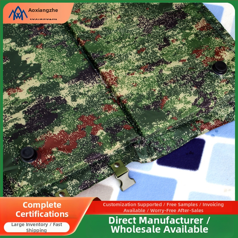 Soarer πολυεστερική αυτόματη φουσκωτή παχύτερη αδιάβροχη υπαίθρια επιφάνεια ύπνου με μαξιλαράκι, συνδέεται, βάρος 1,6 кг